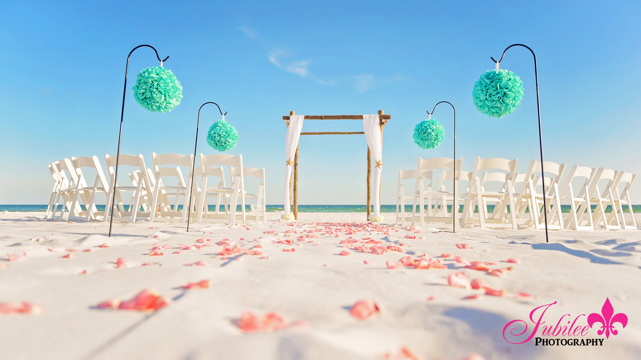 Elizabeth Shane Destin Beach Wedding