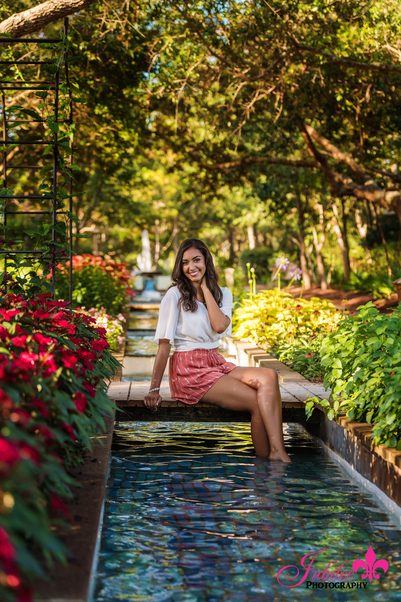 Amanda S Senior Session Watercolor Florida Photographer